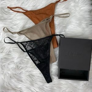 SKIMS String Thong Pack